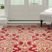 Ориентален килим на Сомерсет дома, црвен и злато