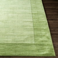 Уметнички ткајачи Мистик граничи со килим, трева зелена, 5 '8'