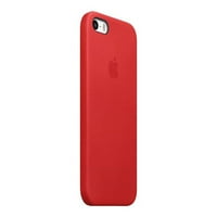 Епл Кожа Случај за iPhone Плус - Производ Црвено