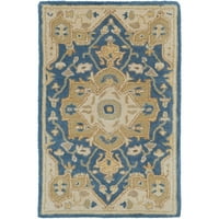 Уметнички ткајачи Демитриос морнарица Традиционален килим од 9 '12'