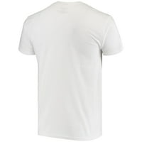 Машка бела Кентаки диви маици наклонета маица