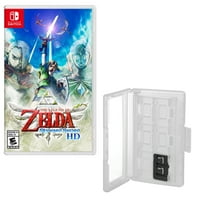 Zelda Skyward Sward со тврда школка игра Caddy, Nintendo Switch