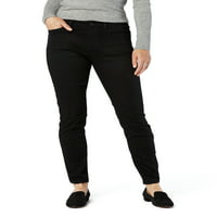Потпис од Леви Штраус и Ко. Women'sенски и женски плус средно издигнување слаби фармерки