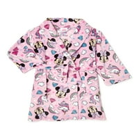 Мини глувче Девојче девојче пижама плишана облека, големини 2T-4T
