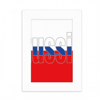 Име На Знамето На Русија Десктоп Фото Рамка Слика Прикажи Декорација Уметничко Сликарство