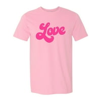 XtraFly Облека Машка Љубов Денот На Вљубените Срце Годишнина Crewneck Маица
